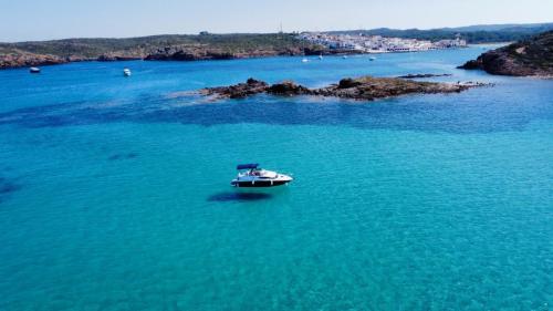  The view of our village from Isle de Colom, this is a very short boat trip from our house and is a MUST visit!